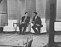 З імператором Ефіопії Хайле Селассіє I, 1955