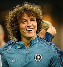 David Luiz at Baku before 2019 UEFA Europe League Final.jpg