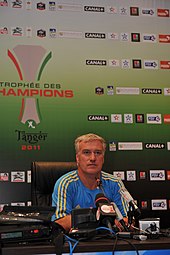 Photographie montrant Didier Deschamps.