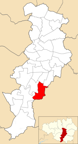 Didsbury East electoral ward within Manchester City Council
