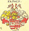 Gemehrtes Wappen nach dem Wappenbuch von Johann Siebmacher