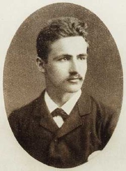 Frank Wedekind vuonna 1884.