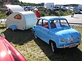 Glas Goggomobil med campingvogn Foto: KEN