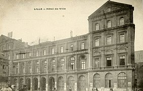 Ancien hôtel-de-Ville vers 1900