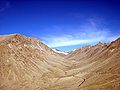 دره کشمیر و دورنمای هیمالیا.