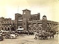 Der Bahnhof im Jahre 1945