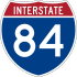 84號州際公路 marker