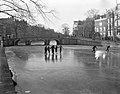 Een schaatspartij op 17 december 1946