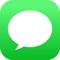 Icône de l’application message depuis iOS 8