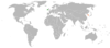 Location map for Ireland and South Korea.