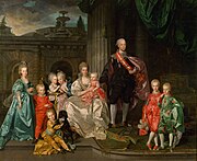 Grand Duke Leopold I with his children and wife, 1776 Johann Zoffany 005.jpg