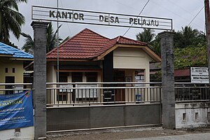 Kantor kepala desa (pembakal) Palajau