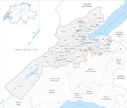 Valeyres-sous-Ursins – Mappa