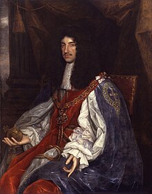 Charles II par John Michael Wright vers 1660