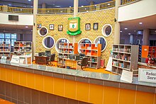 Circulation desk of the Kwara State University Library