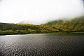 Lagoa do Paul, os nevoeiros descem das serras