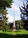 Obelisk im Landschaftspark Degenershausen