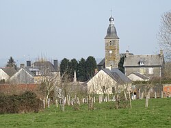 Skyline of Le Mesnil-Adelée