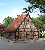 Locus Peccatorum, 16th century, corner of Adelgatan (Adel street) and Sankt Annegatan (St Anne street)