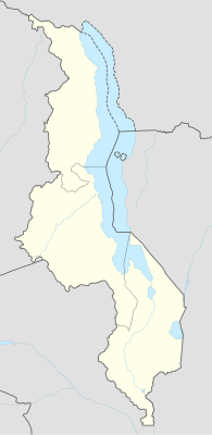 Mapa de localización Malawi