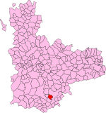 Localisation de La Zarza