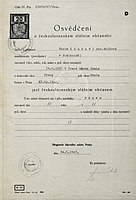 Osvědčení o státním občanství (1947)