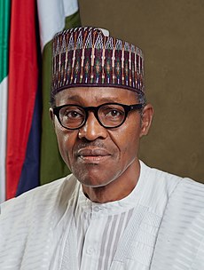 Official portrait of Muhammadu Buhari as president of Nigeria