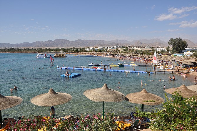 English: Sharm el-Sheikh (Egypt): panorama of ...