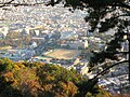 長峰山中腹から見た神戸大学(2008年11月)