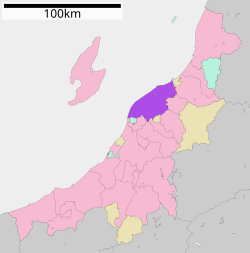 Vị trí của Niigata ở Niigata