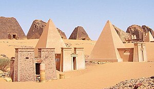 Nubiske pyramider, Sudan