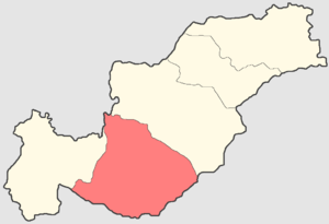 Орский уезд на карте