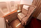 First-class Cathay Pacific