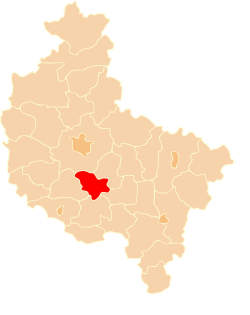 Location within the voivodeship