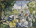 Le Déjeuner sur l'herbe, repris par Cézanne