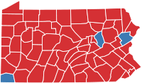 Pennsylvania Presidential Election Results by County, 1920.svg