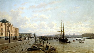 Neva Embankment, St. Petersburg