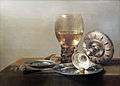 „Natiurmortas su taure vyno“ (apie 1635, Berlyno paveikslų galerija)