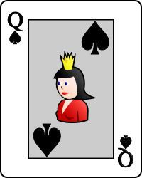 Queen of spades.
