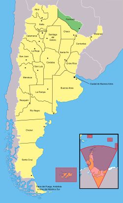 Location of Formosa