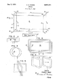 Zeichnung der Cubical Quad Antenne aus seiner Patent­schrift.