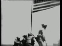 Fil:Raising the Flag on Iwo Jima.ogv
