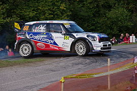 Rallye de France 2012 avec le Mini COOPER WRC