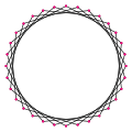 Правильный звездообразный многоугольник 32-5.svg