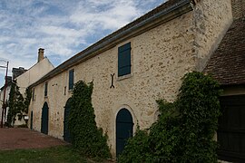 An old barn in the centre of the village