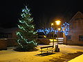 Dezember: Weihnachtsbaum in Sindal