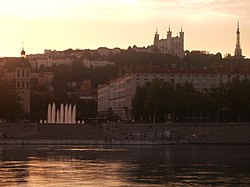 Tramonto a Fourvière