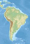 Lokalisierung von Peru in Südamerika