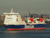 Stena Forerunner (корабль, 2003 г.) IMO 9227259 на Каландканале pic3.JPG