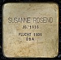 Stolperstein für Susanne Roseno (Bismarckstraße 5)